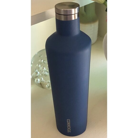 Corkcicle Matte Blue Steel 16oz Canteen - Picture 3 of 4